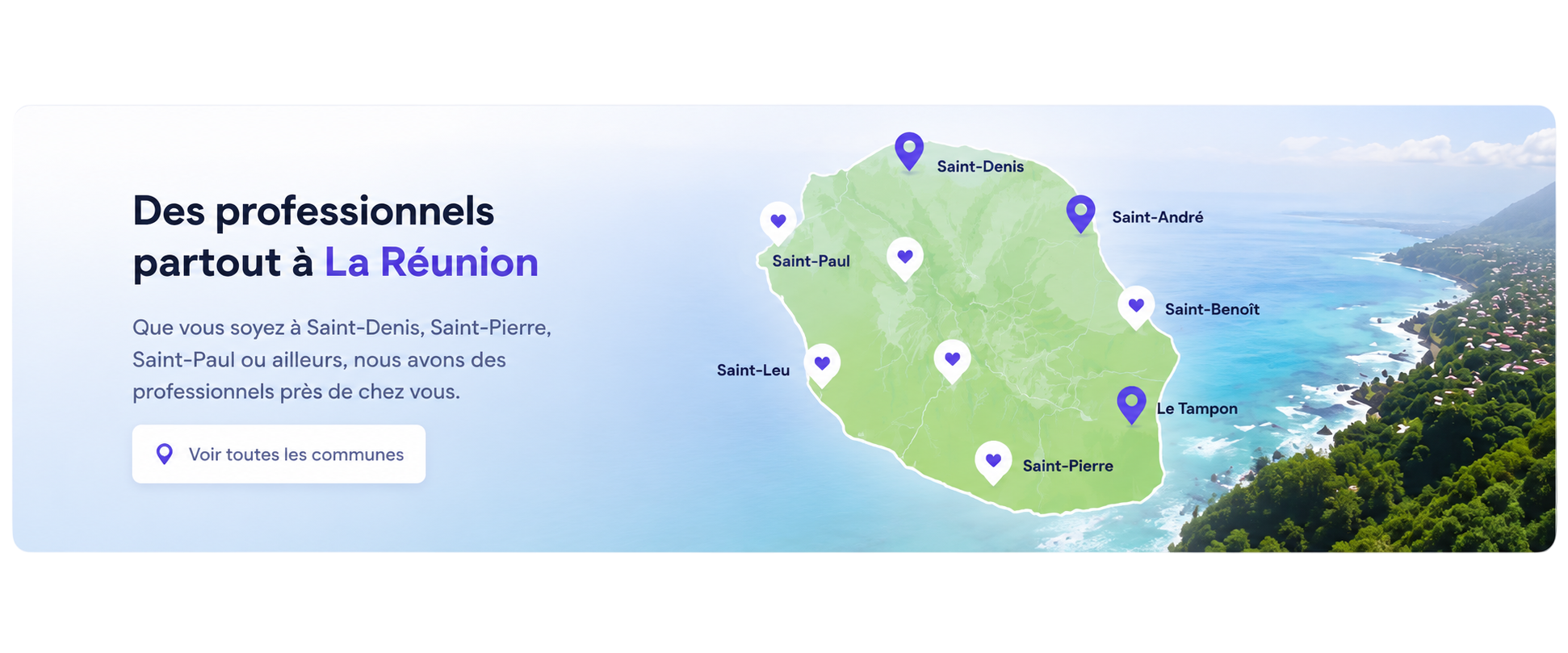 carte réunion devis gratuit